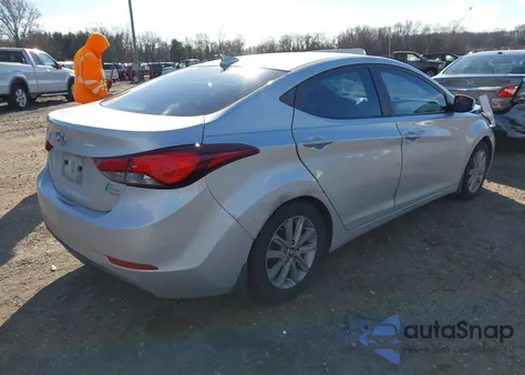2016 Hyundai Elantra Se из США, поврежденный, VIN 5NPDH4AE9GH661616
